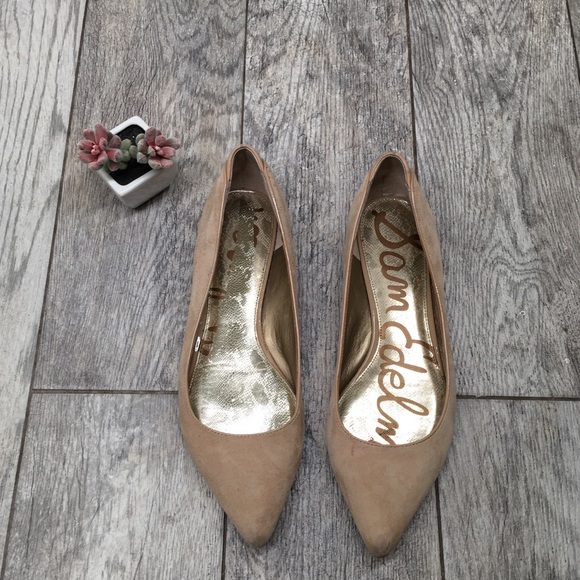 Sam edelman suede flats Clearance